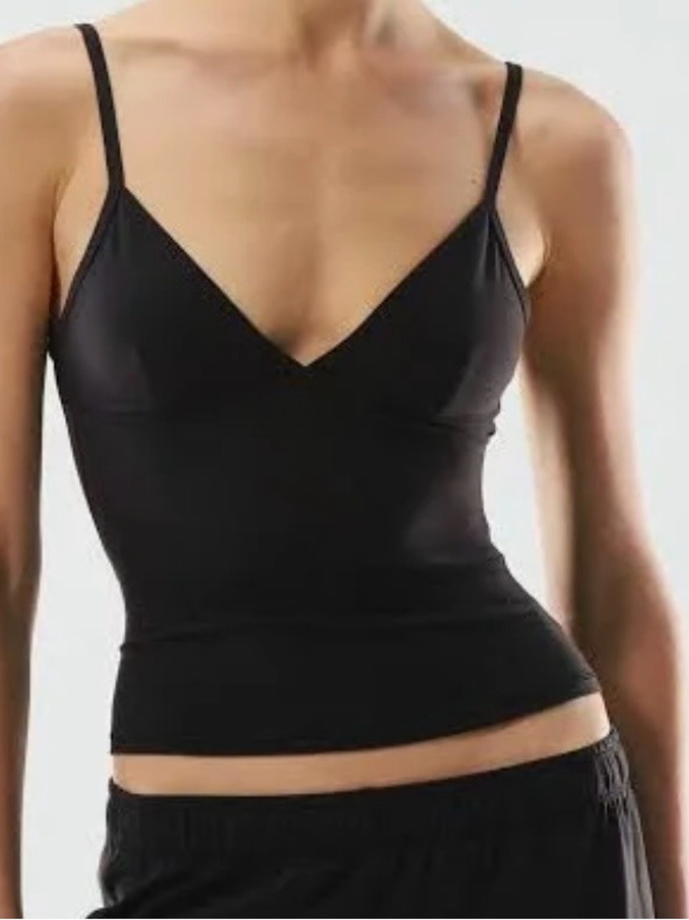 Aritzia “golden” v neck camisole tank